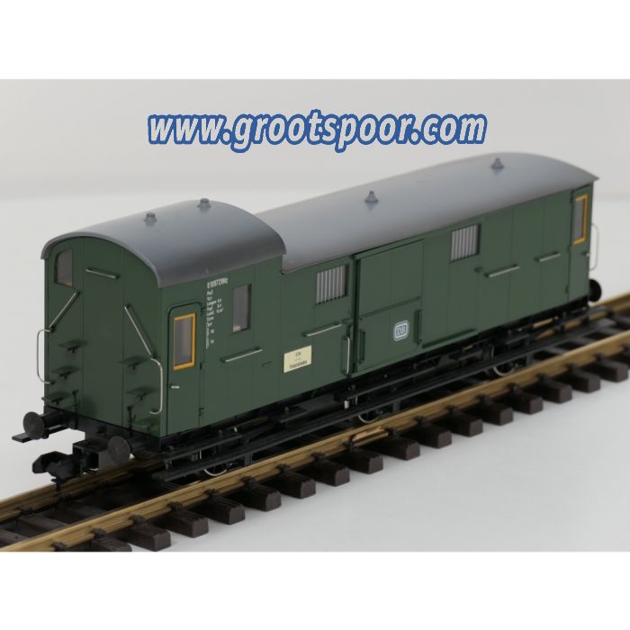Märklin Spur1 5808 Packwagen 3-achsig DB III, Marklin Spur 1 Innenbeleuchting, Stromabnahme, Metallrader - sku: 20260501092657 - Gebruikt - Zeer goede staat - Afbeelding 3