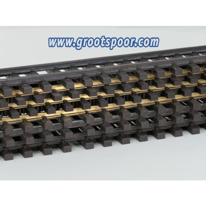 PIKO / LEBU Messing-rails pakket C Totaal 6,60 Meter - sku: 20260501011357 - Gebraucht - Guter Zustand - Bild 4
