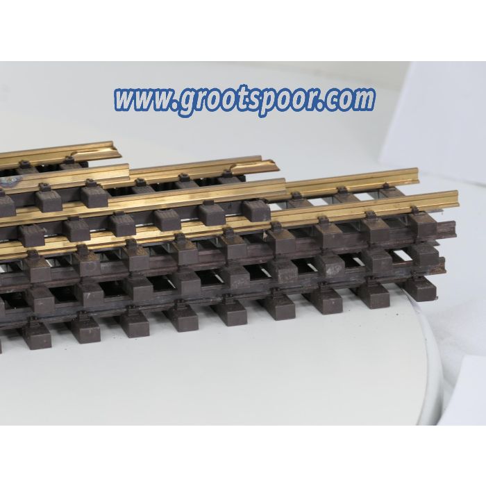 PIKO / LEBU Messing-rails pakket C Totaal 6,60 Meter - sku: 20260501011357 - Gebraucht - Guter Zustand - Bild 6