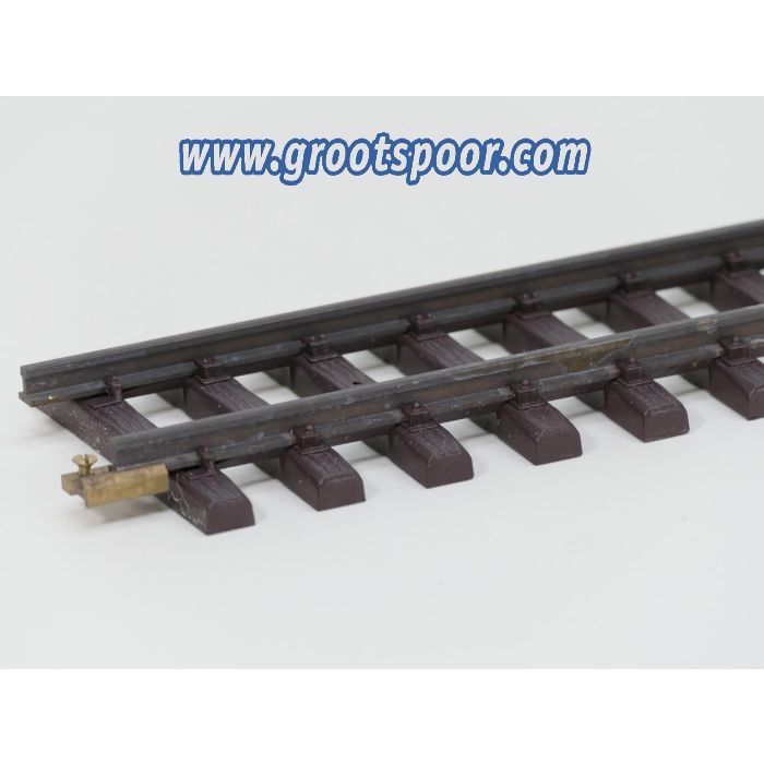 LGB 10600 Gerades Gleis, 600mm Ongepoetst, Met Schroefbare railverbinders - sku: 20260501043232 - Gebruikt - Goede staat - Afbeelding 2