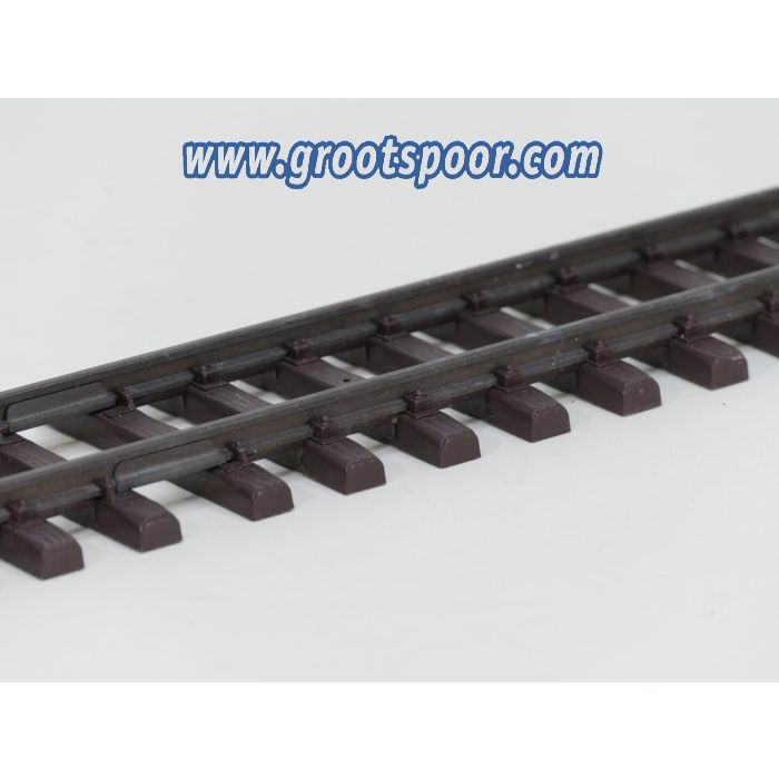 LGB 10600 Gerades Gleis, 600mm Ongepoetst, Met Schroefbare railverbinders - sku: 20260501043232 - Gebruikt - Goede staat - Afbeelding 3