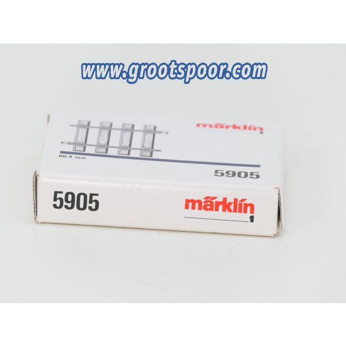 Märklin Spur 1 5905 gerades Gleis 80,4 mm - sku: 20260501043918 - Gebraucht - Guter Zustand - Bild 3
