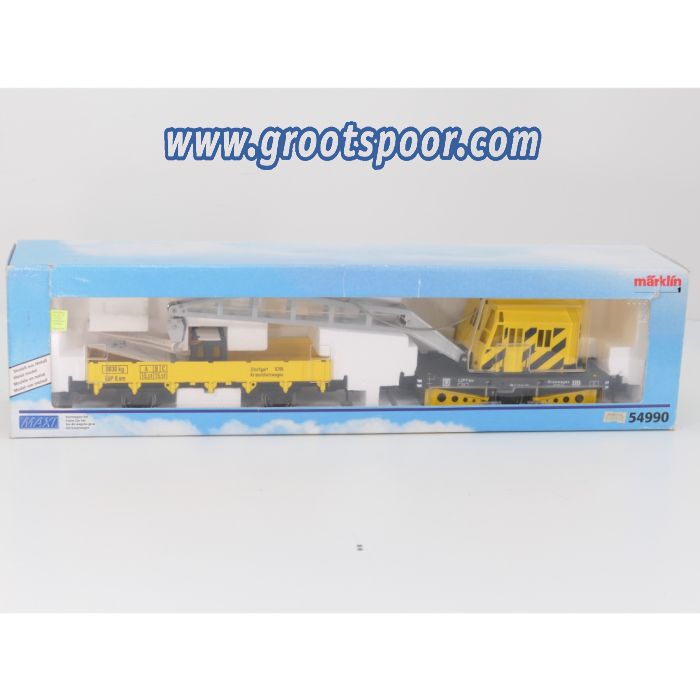 Märklin Maxi Spur1 54990 Kranwagen-Set Vitrinemodel - sku: 20260506104832 - Used - Like new - Photo 6