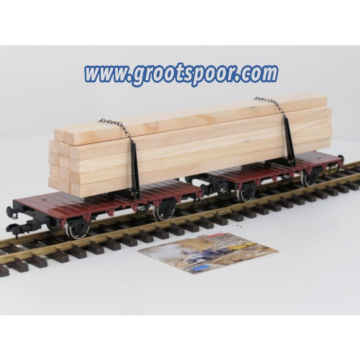 Märklin Spur1 54804 Maxi Drehschemelwagen Langholzwagen - sku: 20260506112855 - Gebraucht - Sehr guter Zustand - Bild 2