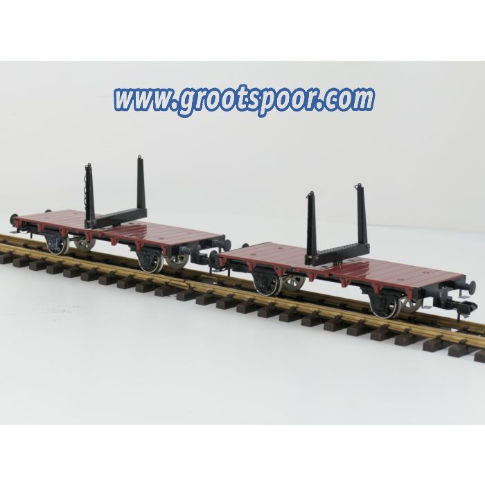 Märklin Spur1 54804 Langholztransportwagen Set - sku: 20260507110118 - Used - Very good condition - Photo 4