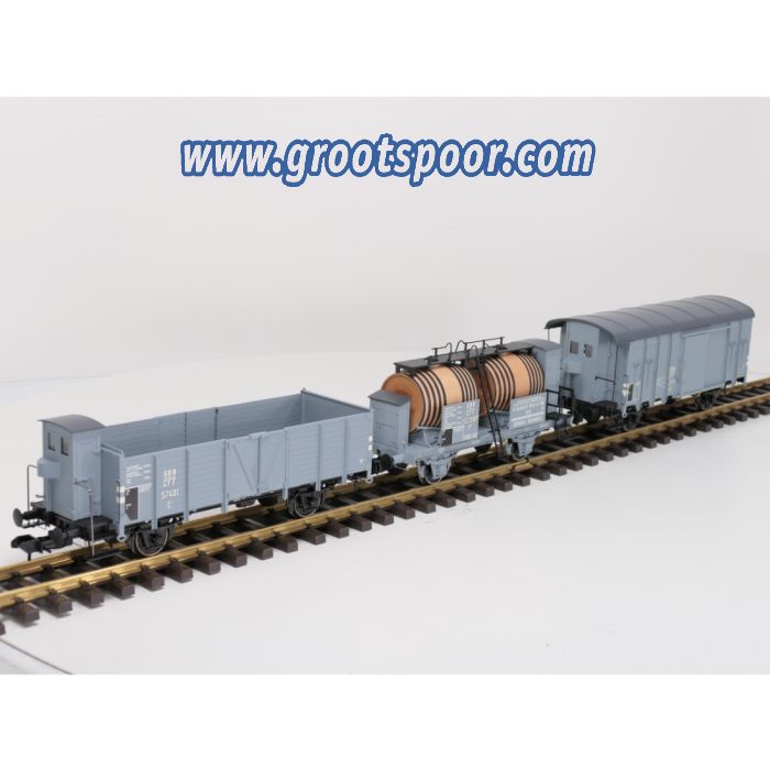 Märklin Spur1 58402 SBB/CFF/FFS Goederenwagen Set 3-delig - sku: 20260507021408 - Used - Very good condition - Photo 4