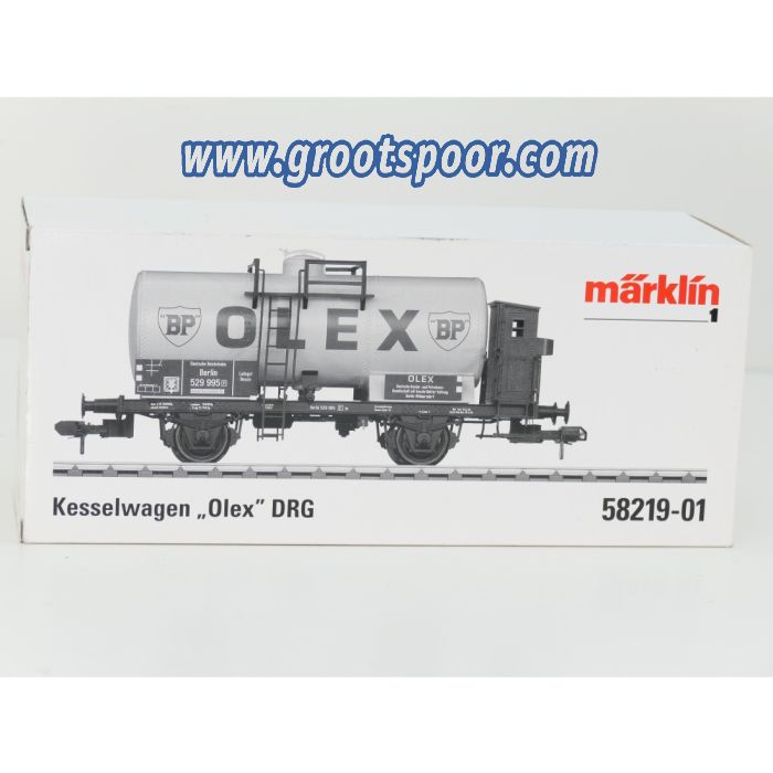 Märklin Spur1 58219-01 Kesselwagen "Olex" DRG mit Metallrader - sku: 20260507031151 - Gebraucht - Sehr guter Zustand - Bild 5