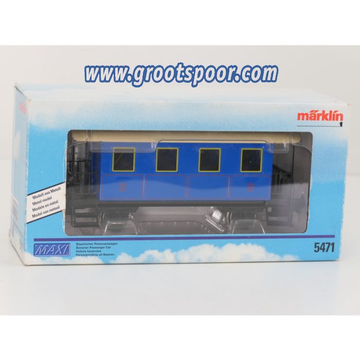 Märklin Maxi Spur1 5471 Bayerischer Personenwagen - sku: 20260507042420 - Used - Very good condition - Photo 5
