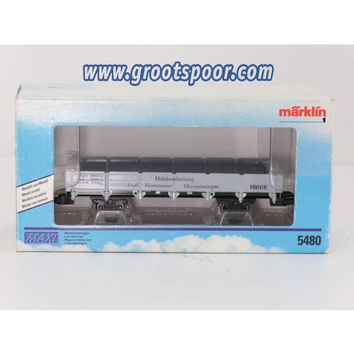 Märklin Spur1 5480 Maxi Güterwagen Hintermaier Oberammergau - sku: 20260507044039 - Used - Good condition - Photo 5