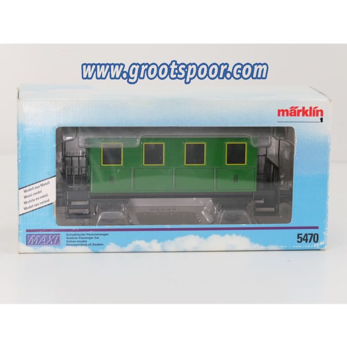 Märklin Spur1 5470 Maxi Schwäbischer personenwagen - sku: 20260507051617 - Used - Very good condition - Photo 5