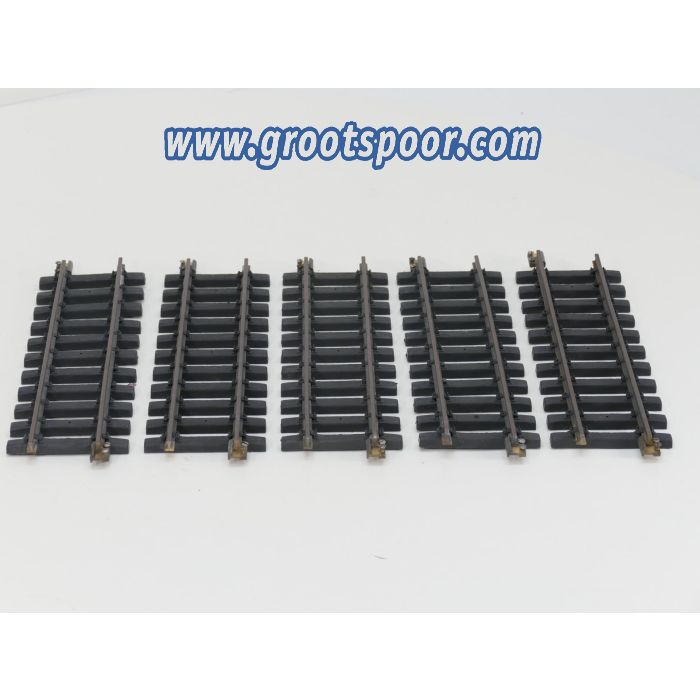 bachmann Set 5x 30cm messing Rails, Met Schroefbare railverbinders - sku: 20260508105035 - Gebruikt - Goede staat - Afbeelding 2