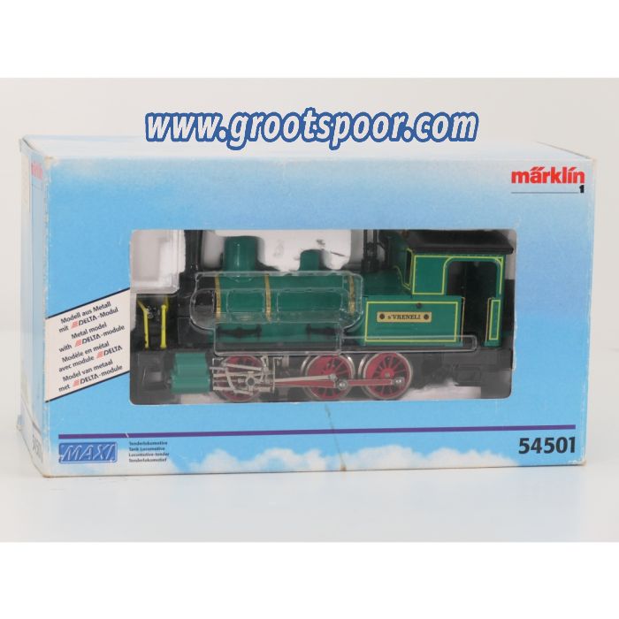 Märklin Maxi Spur1 54501 Dampf-Tenderlok, s'Vreneli, Delta Digital, - sku: 20260513020154 - Gebruikt - Goede staat - Afbeelding 5