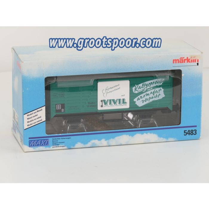 Märklin Spur1 Maxi 5483 Kühlwagen Vivil Ep.III - sku: 20260513032329 - Gebraucht - Sehr guter Zustand - Bild 5
