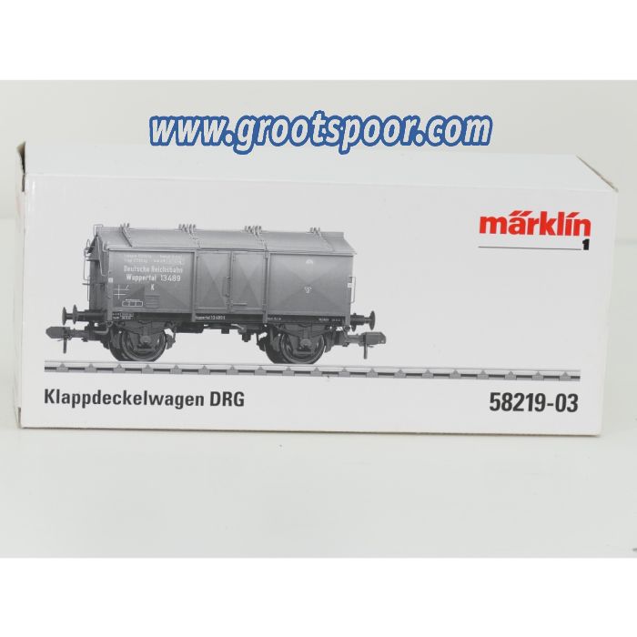 Märklin Spur1 58219-03 Klappdeckelwagen DRG - sku: 20260514105312 - Gebraucht - Sehr guter Zustand - Bild 5