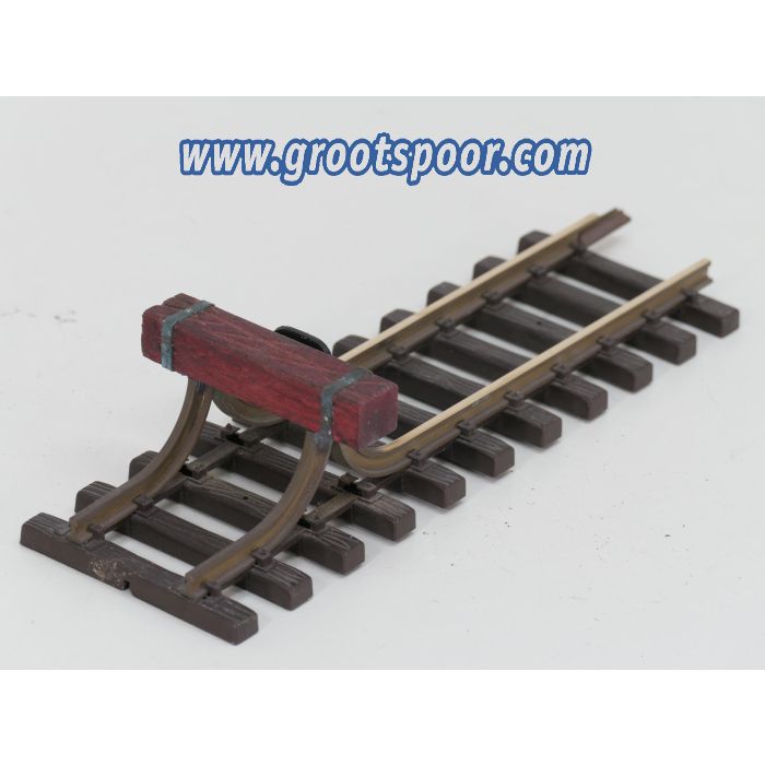 Klein-Serie Oldtimer Stootblok met echt hard-houten stootbalk - sku: 20260514014101 - Gebruikt - Zeer goede staat - Afbeelding 2