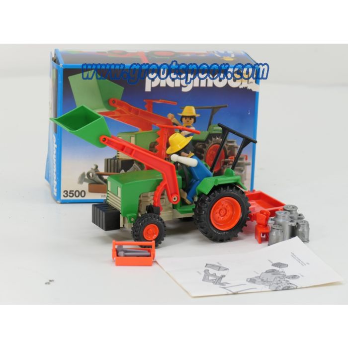 Playmobil 3500 Tractor met accessoires Compleet OVP #9541 - sku: 20260515023635 - Used - Very good condition - Photo 2