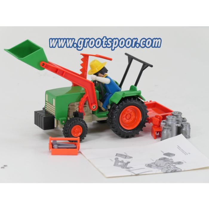 Playmobil 3500 Tractor met accessoires Compleet OVP #9541 - sku: 20260515023635 - Used - Very good condition - Photo 3