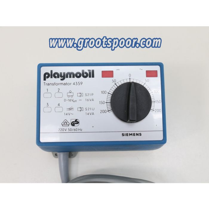 Playmobil 4359 Regeltransformator 0-16V 1A #9595 - sku: 20260528020449 - Gebraucht - Sehr guter Zustand - Bild 2