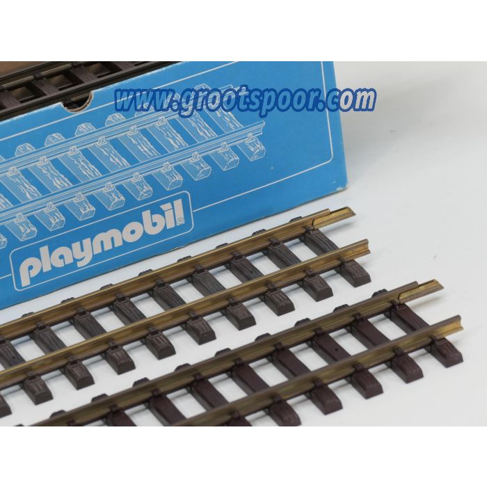 Playmobil 4355 Doos 12 Messing Gleise 30cm gerade - sku: 20260605021837 - Gebraucht - Guter Zustand - Bild 4