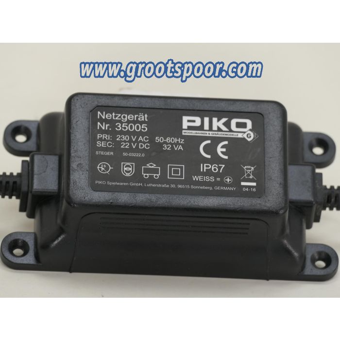 PIKO 35005 G-Schaltnetzteil 230/22V DC,36 VA, IP 67 - sku: 20260612023751 - Used - Like new - Photo 2