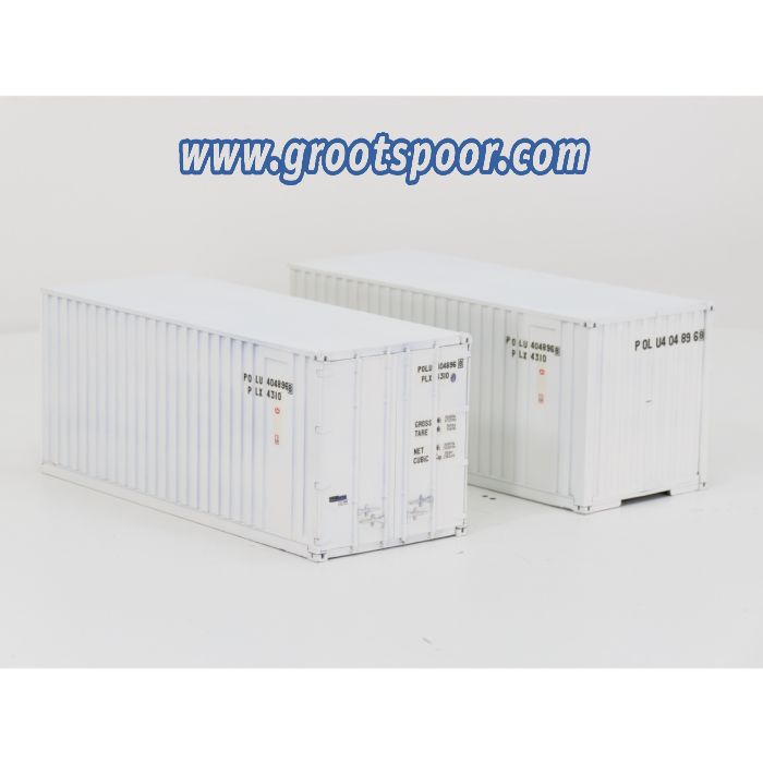 Set containers, 1:24 fur LGB / PIKO - sku: 20260617104822 - Gebruikt - Zeer goede staat - Afbeelding 2