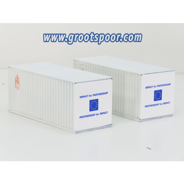 Set containers, 1:24 fur LGB / PIKO - sku: 20260617104822 - Gebruikt - Zeer goede staat - Afbeelding 4