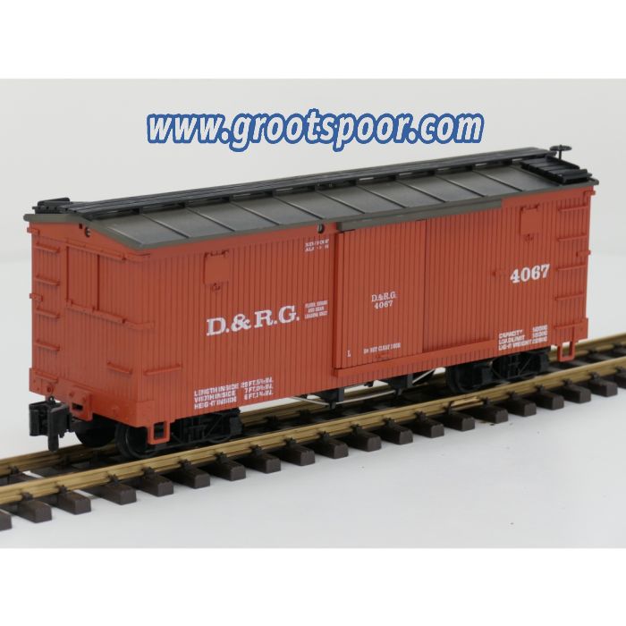 LGB 4067 Boxcar D.&R.G. Klauwkoppelingen - sku: 20260618112145 - Gebraucht - Sehr guter Zustand - Bild 2