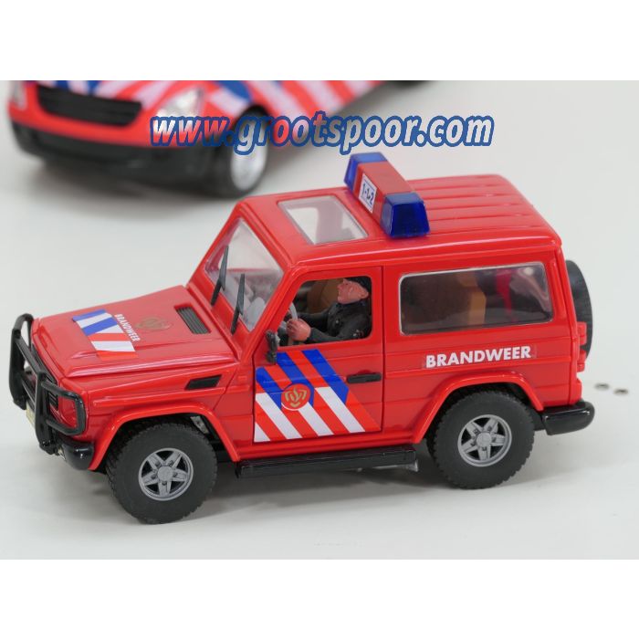 Hulpdiensten set B Brandweer en Ambulance +/- 1:24 - sku: 20260618024253 - Gebruikt - Zeer goede staat - Afbeelding 4