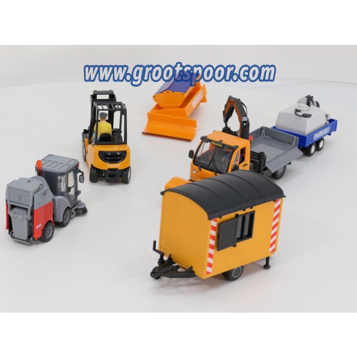 Strassenbau set +- 1:24 - sku: 20260619115949 - Gebruikt - Zeer goede staat - Afbeelding 3