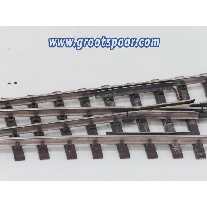 THIEL 1801 Weiche 15° Nickel rechts, Met Schroefbare railverbinders - sku: 20260626055332 - Used - Good condition - Photo 4