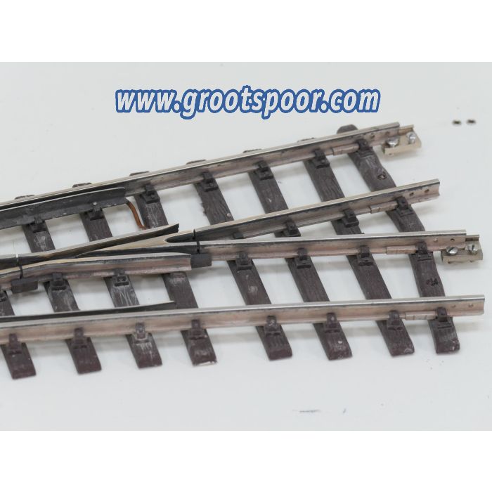 THIEL 1801 Weiche 15° Nickel rechts, Met Schroefbare railverbinders - sku: 20260626055332 - Used - Good condition - Photo 5