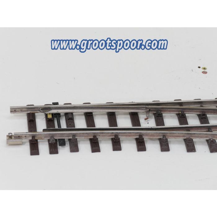THIEL 1801 Weiche 15° Nickel rechts, Met Schroefbare railverbinders - sku: 20260626055637 - Used - Good condition - Photo 3