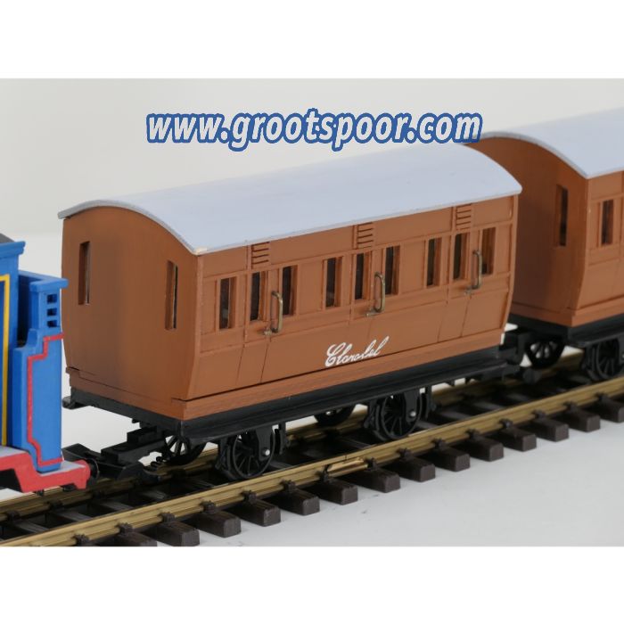 Set Thomas & Friends, Thomas de stoomlocomotief + Annie & Clarabel - sku: 20260702013558 - Used - Very good condition - Photo 3