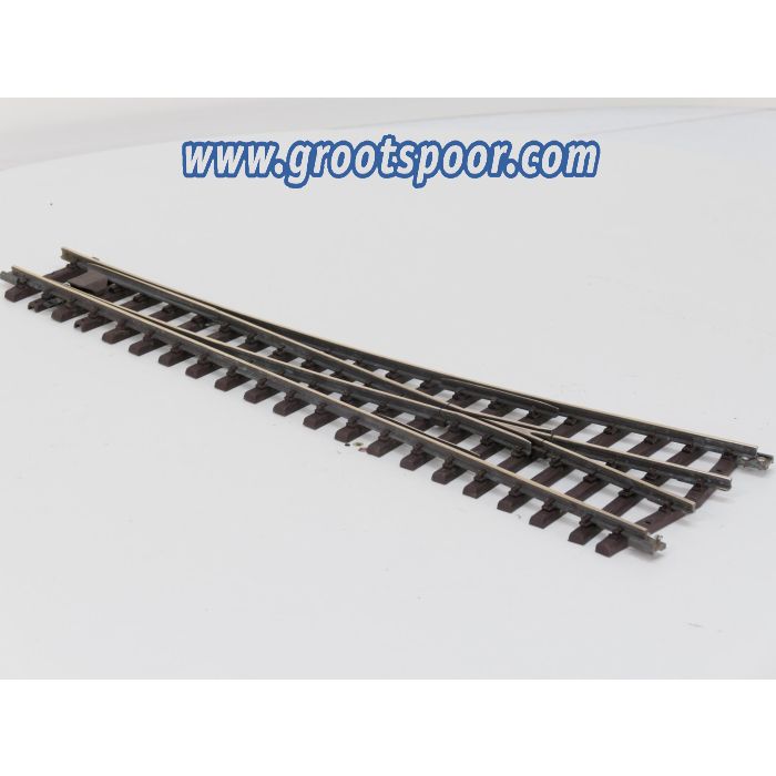 THIEL 1810 Weiche 15° Messing links, Met Schroefbare railverbinders - sku: 20260702035302 - Gebruikt - Zeer goede staat - Afbeelding 2