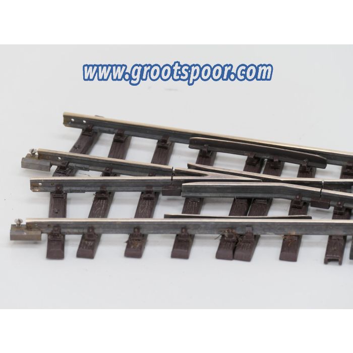 THIEL 2000 Doppelkreuzweiche 15° Messing, Met Schroefbare railverbinders - sku: 20260702040432 - Used - Very good condition - Photo 3