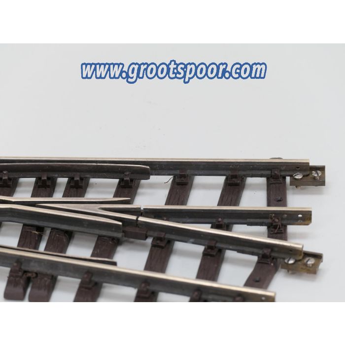 THIEL 2000 Doppelkreuzweiche 15° Messing, Met Schroefbare railverbinders - sku: 20260702040432 - Used - Very good condition - Photo 6