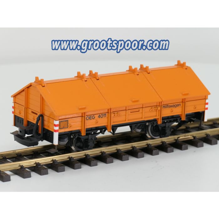 LGB 4011 Klappdeckelwagen K OEG 4011 Hilfswagen - sku: 20260702050324 - Used - Very good condition - Photo 2