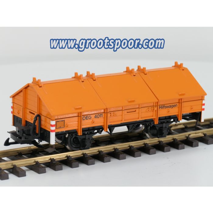 LGB 4011 Klappdeckelwagen K OEG 4011 Hilfswagen - sku: 20260702050324 - Used - Very good condition - Photo 3