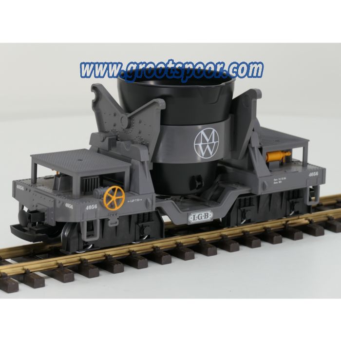 LGB 40560 Gußstahl-Wagen, Kippfunction, Metallrader, Stromabnahme - sku: 20260703044821 - Gebraucht - Sehr guter Zustand - Bild 2