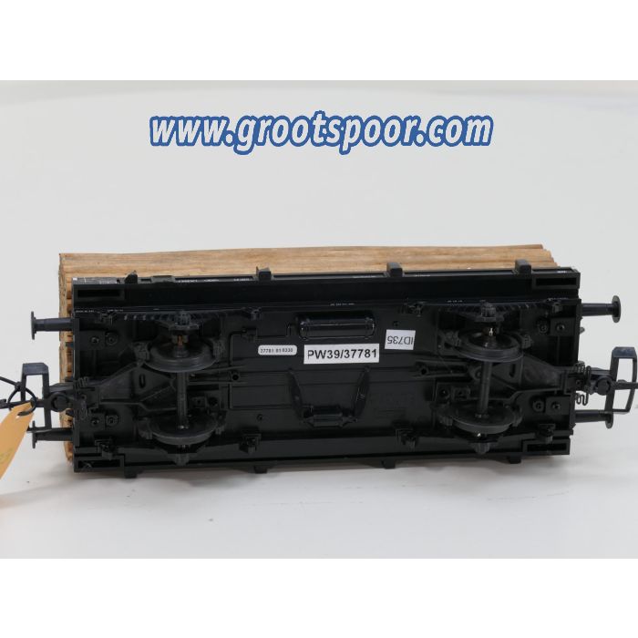 PIKO 37781 G-Rungenwagen mit Holzladung DB - sku: 20260703024424 - Gebruikt - Goede staat - Afbeelding 3