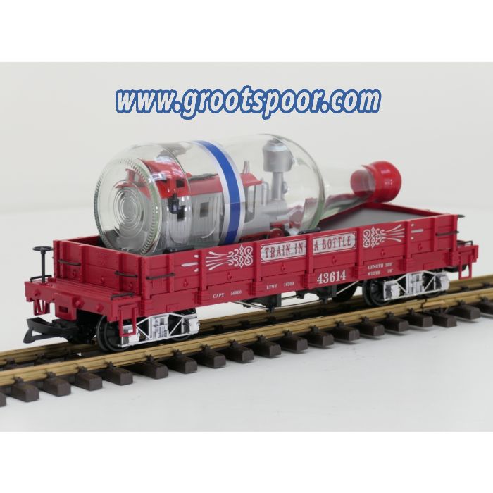 LGB 43614 GNOMY® Flaschenwagen "Train in a Bottle", Rot, Collectors Item - sku: 20260709100619 - New - Like new - Photo 3
