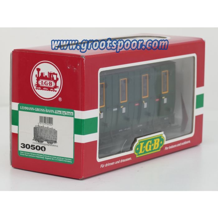 LGB 30500 Abteilwagen 3 Kl. mit Metallrader - sku: 20260709110345 - Gebruikt - Zeer goede staat - Afbeelding 5