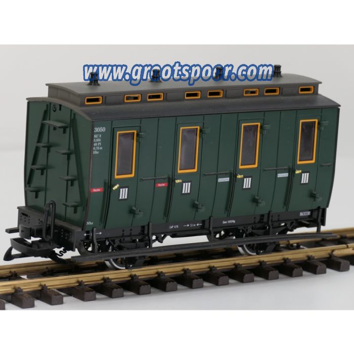 LGB 30500 Abteilwagen 3 Kl. mit Metallrader - sku: 20260709110345 - Gebruikt - Zeer goede staat - Afbeelding 3