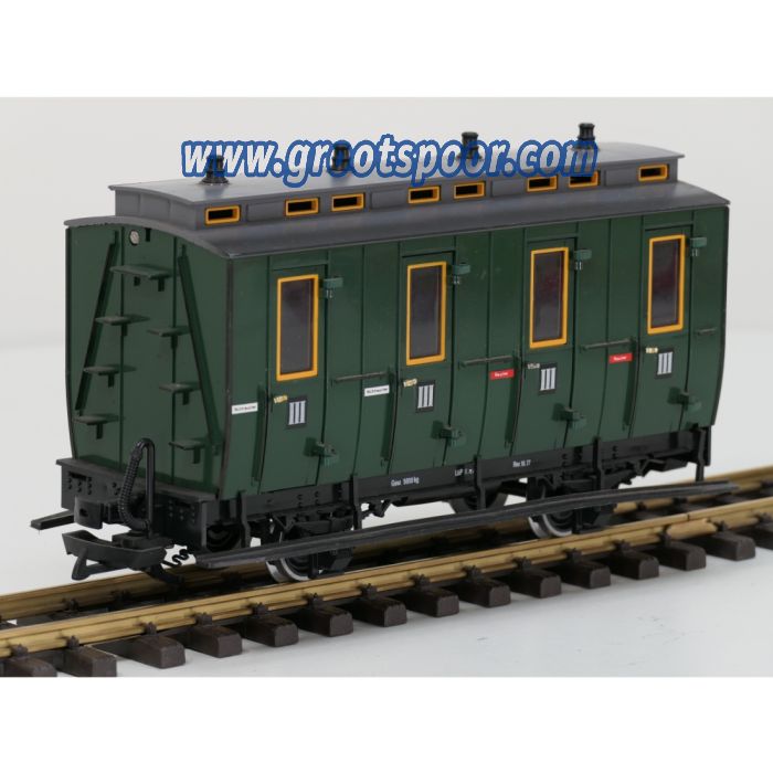 LGB 30500 Abteilwagen 3 Kl. mit Metallrader - sku: 20260709122802 - Gebruikt - Zeer goede staat - Afbeelding 3
