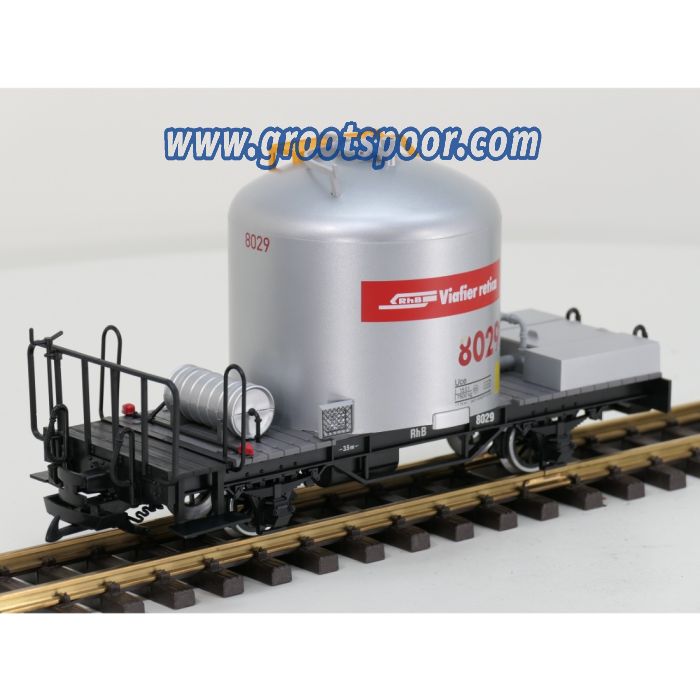 LGB 42250 RhB-Silowagen Uce 8050 mit Metallrader - sku: 20260716011545 - Gebraucht - Sehr guter Zustand - Bild 2