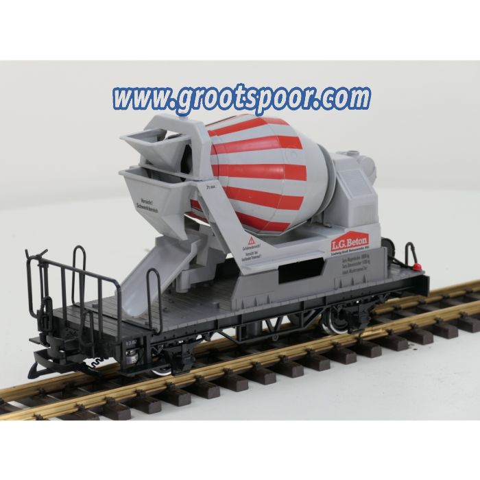 LGB 40550 L.G. Beton-mixer Metallrader - sku: 20260716122050 - Used - Very good condition - Photo 2