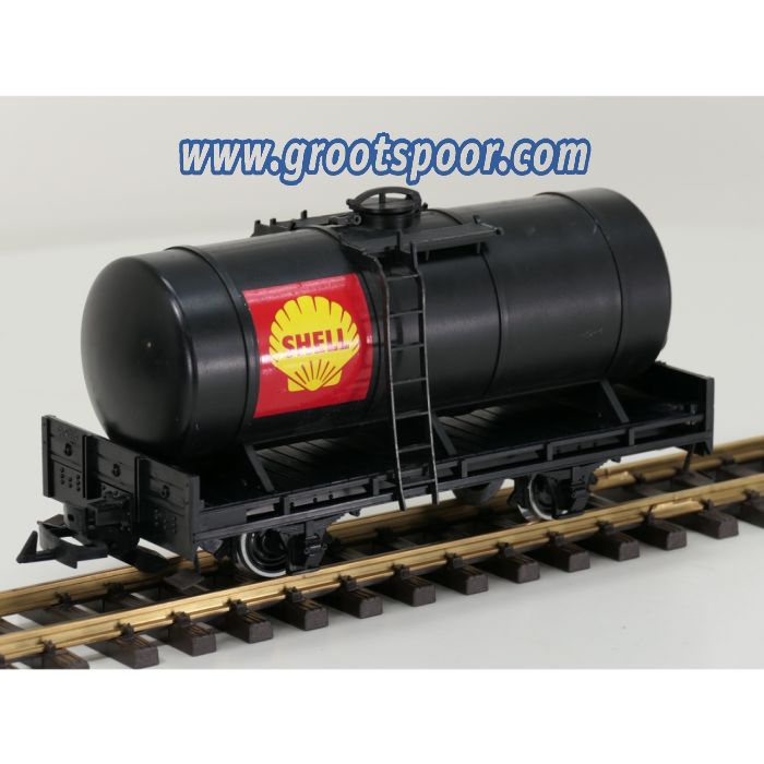 LGB 40402 Shell tankwagon, RhB Uh 8111 mit Metallrader - sku: 20260716015137 - Gebraucht - Sehr guter Zustand - Bild 3