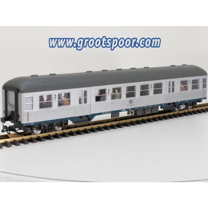 PIKO 37631 G-Nahverkehrswg. Bnb 2. Klasse DB, Kugellagerachsen, Innenbeleuchtung, Energiespeicher, 17 Figuren - sku: 20260717010953 - Used - Very good condition - Photo 2