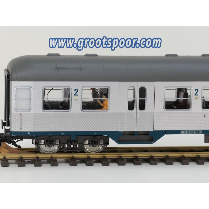 PIKO 37631 G-Nahverkehrswg. Bnb 2. Klasse DB, Kugellagerachsen, Innenbeleuchtung, Energiespeicher, 17 Figuren - sku: 20260717010953 - Used - Very good condition - Photo 3