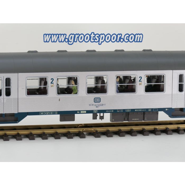 PIKO 37631 G-Nahverkehrswg. Bnb 2. Klasse DB, Kugellagerachsen, Innenbeleuchtung, Energiespeicher, 17 Figuren - sku: 20260717010953 - Used - Very good condition - Photo 4
